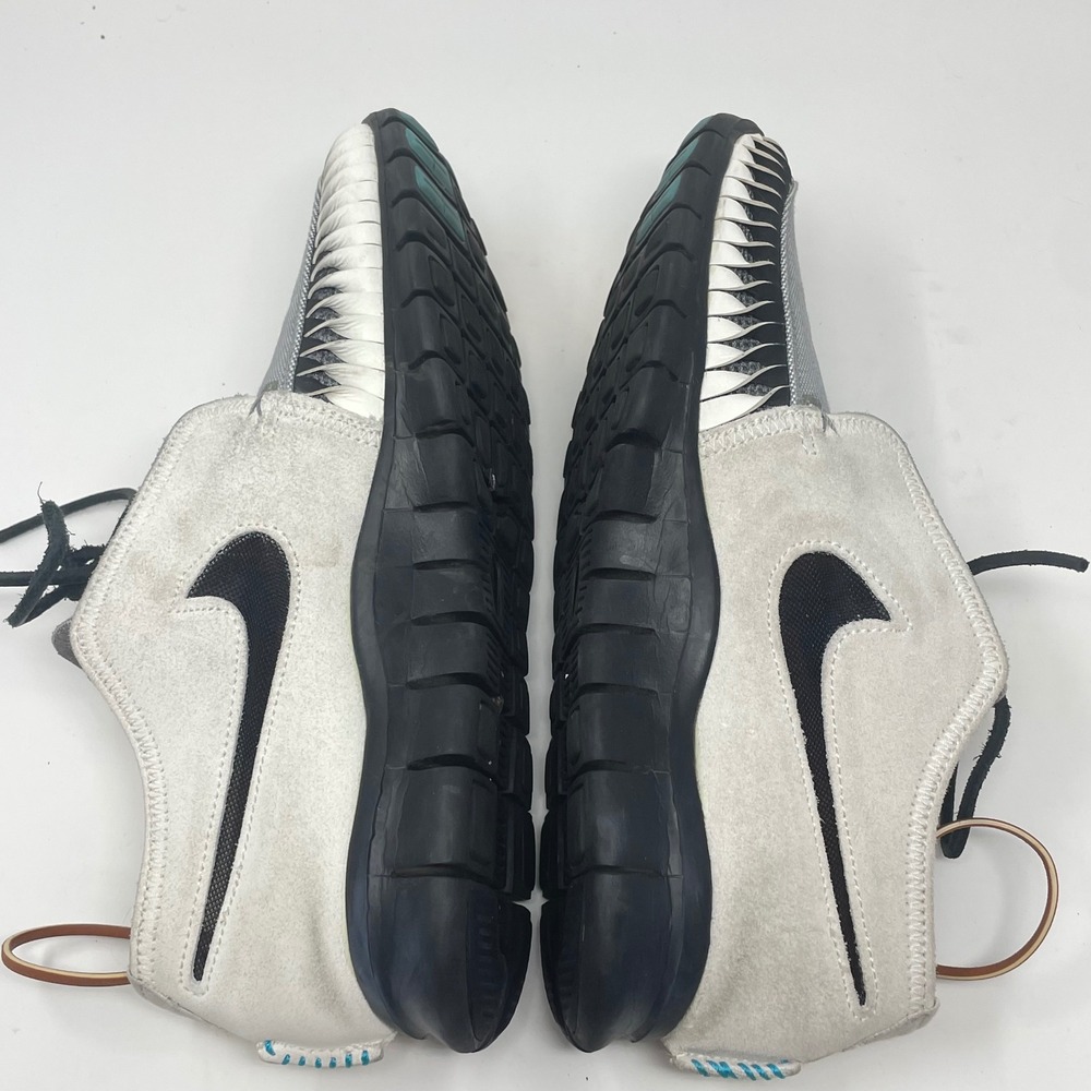 Nike Free OG 14 Woven Light Bone Black Mens Running Shoes 623998-100 Size 9 - Picture 7 of 8